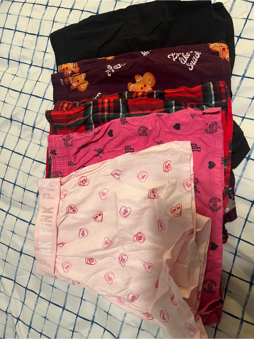 Victoria Secret PINK boxer pj shorts M